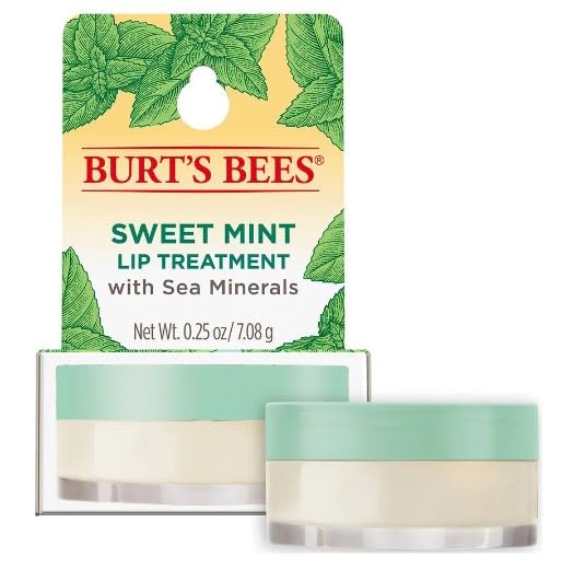 Burt's Bees 100% Natural Origin Lip Treatment with Sea Minerals Sweet Mint