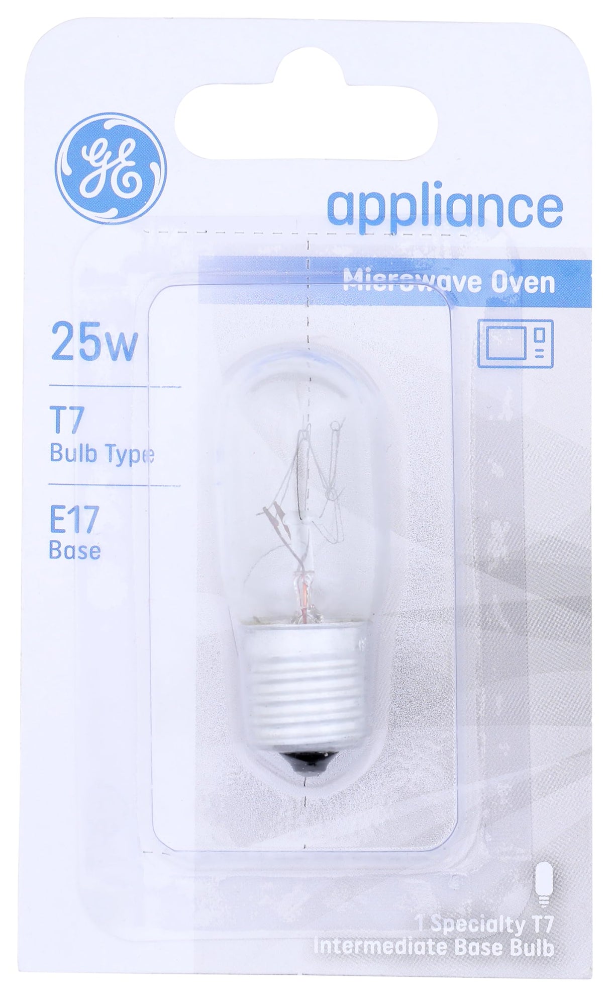 GE Lighting 10692 25-Watt Appliance Intermediate Base T7