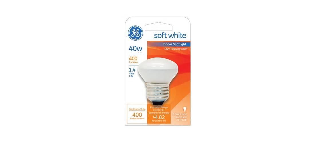 Indoor Spot Light Bulb, 40-Watts