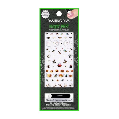 Dashing Diva Magic Pick Nail Stickers - Black Light