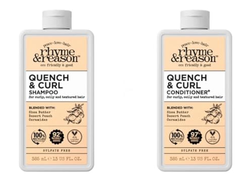 Rhyme & Reason Quench and Curl Shampoo & Conditioner