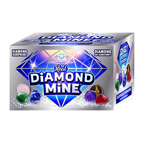 JA-RU Real Diamond Mine Gemstone Dig Kit