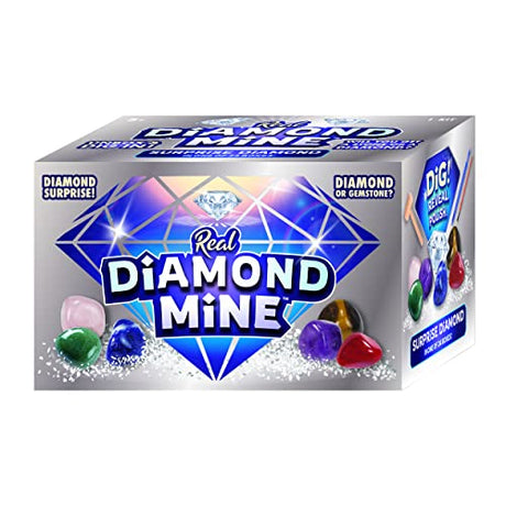 JA-RU Real Diamond Mine Gemstone Dig Kit