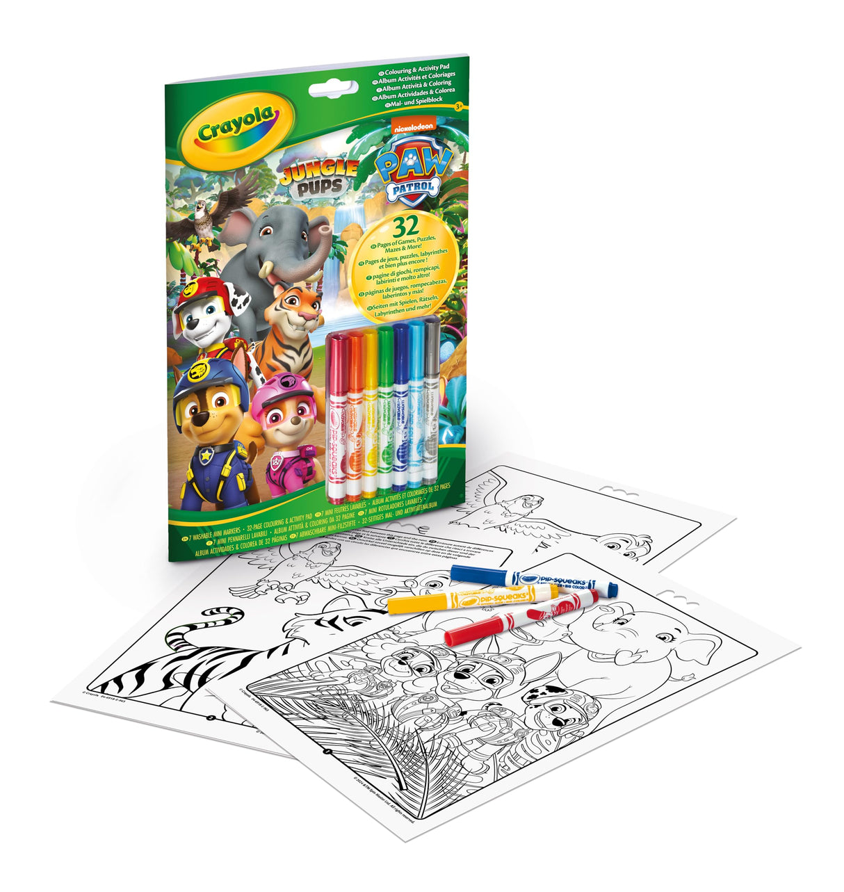 Crayola Paw Patrol Coloring & Activity Pad