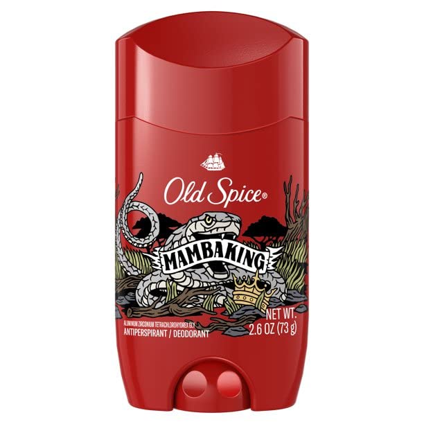 Old Spice Men's Antiperspirant Deodorant MambaKing, 2.6 oz (Pack of 3)