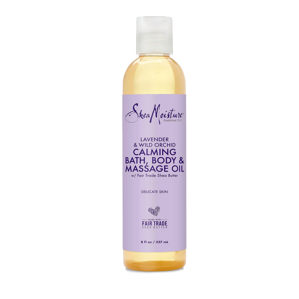 SheaMoisture Bath, Body and Massage Oil Lavender Wild Orchid