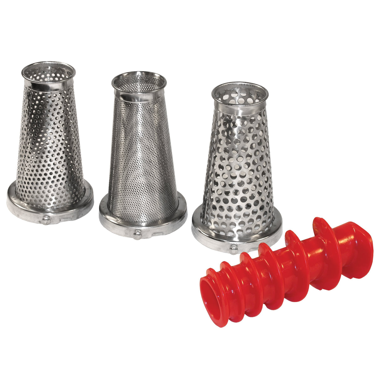 Weston 4 Piece Accessory Kit for Tomato Press and Sauce Maker ,Silver