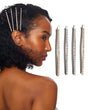 Kitsch Rhinestone Bobby Pins Set of 4, Gold and Silver
