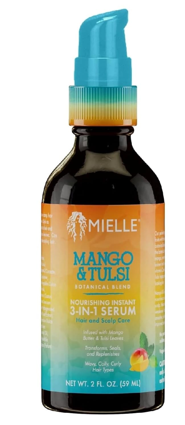 Mielle Organics Mango & Tulsi Nourishing 3-in-1 Hair Serum