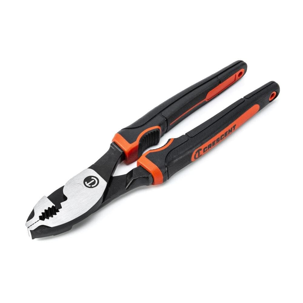 CRESCENT - Plier, 8", Slip Joint, Cushion Grip