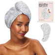 Kitsch Microfiber Hair Towel Wrap Micro Dot
