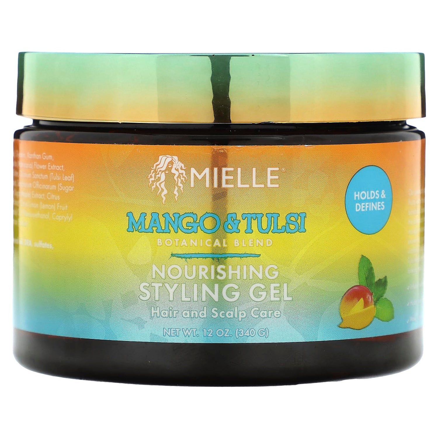 Mielle Nourishing Styling Gel Mango & Tulsi 12 Oz