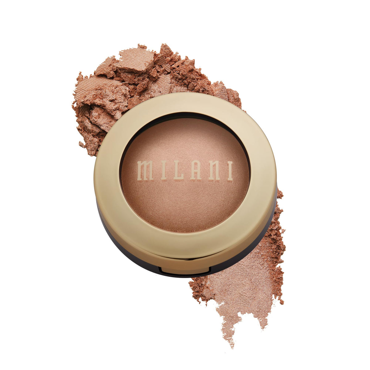 Milani Highlighter Makeup - Baked Contour Powder & Face Highligher, Made in Italy - Rosa Italiana