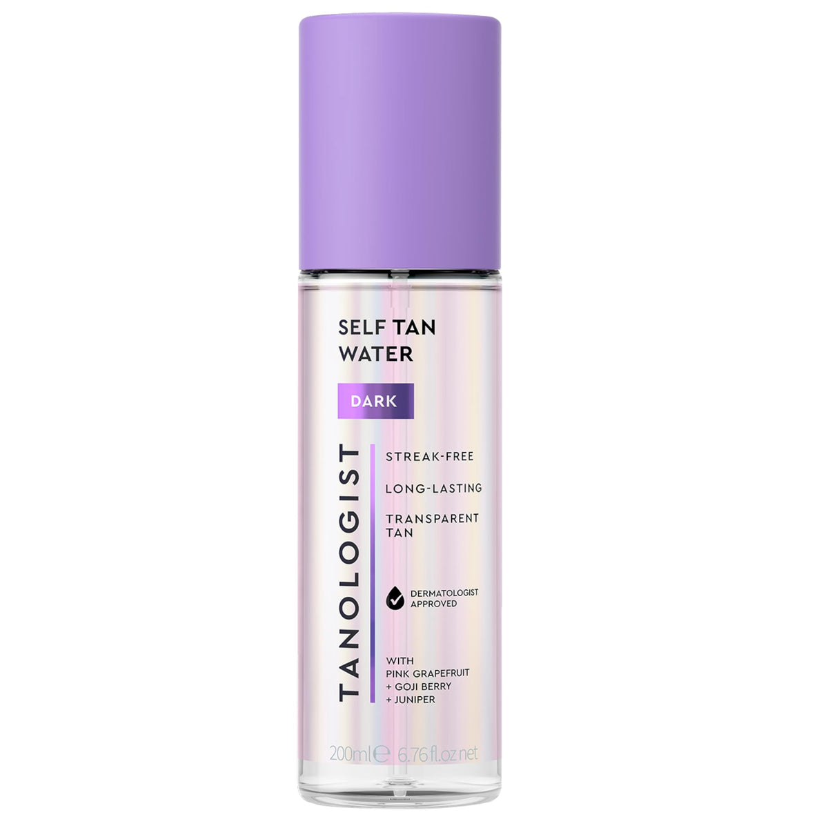 Tanologist Dark Self Tan Water, Clear Tanning Mist, 6.76 Fl Oz