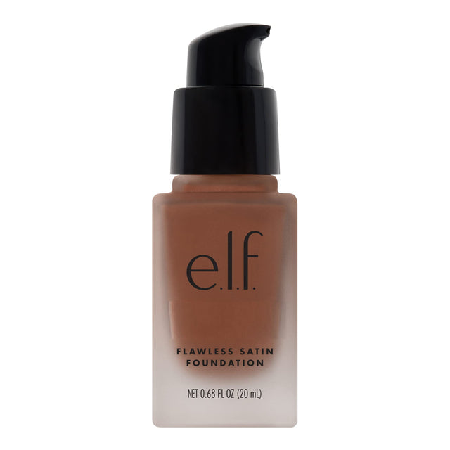 e.l.f. Flawless Satin Foundation, Chocolate