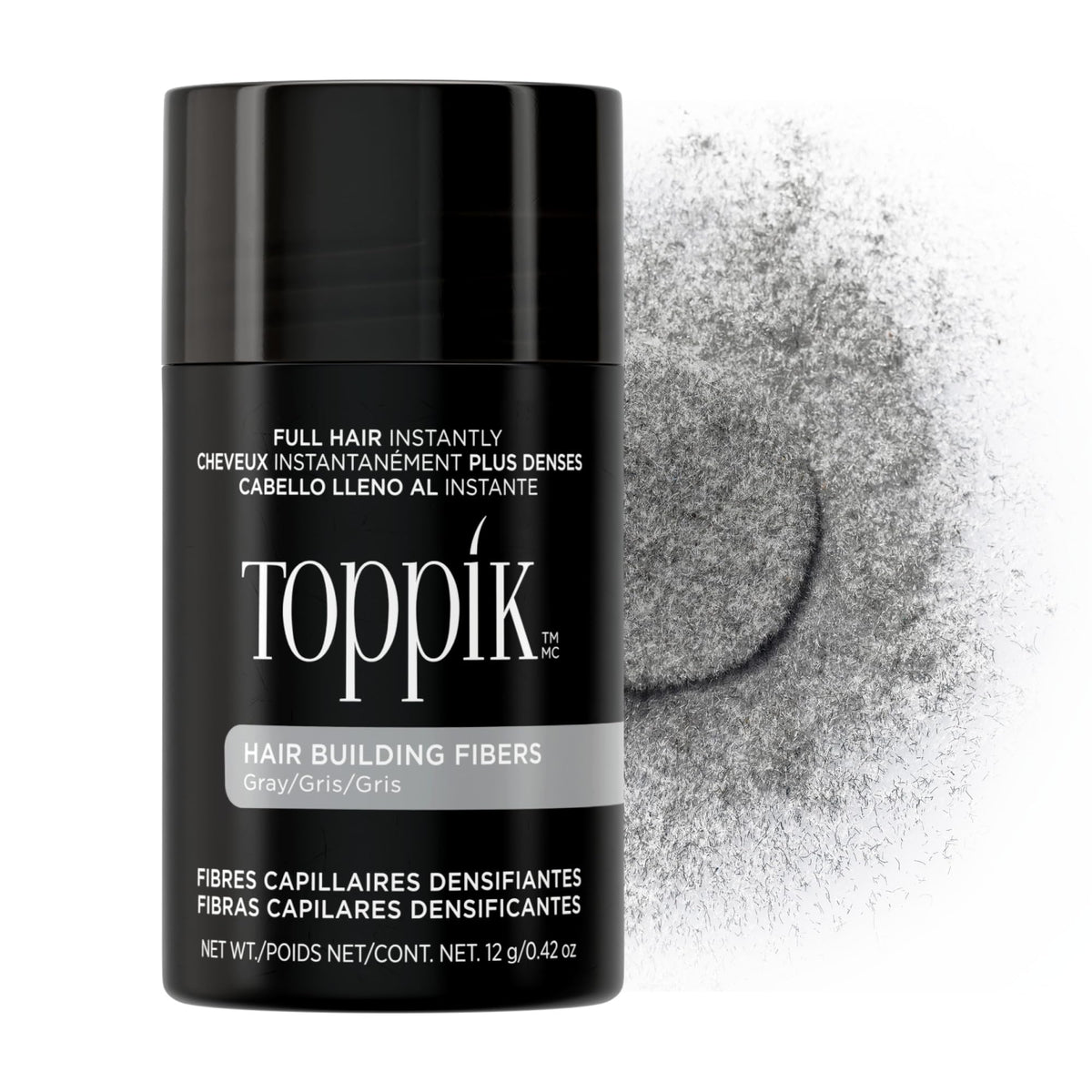 Toppik Hair Building Fibers, Gray