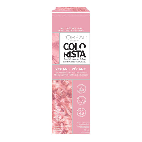 L'Oreal Paris Colorista Semi Permanent Hair Color, Soft Pink