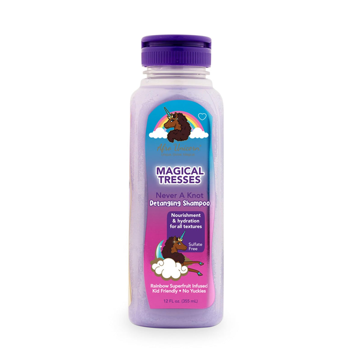 MAGICAL TRESSES Afro Unicorn Wavy, Coily, and Curly Hair Shampoo