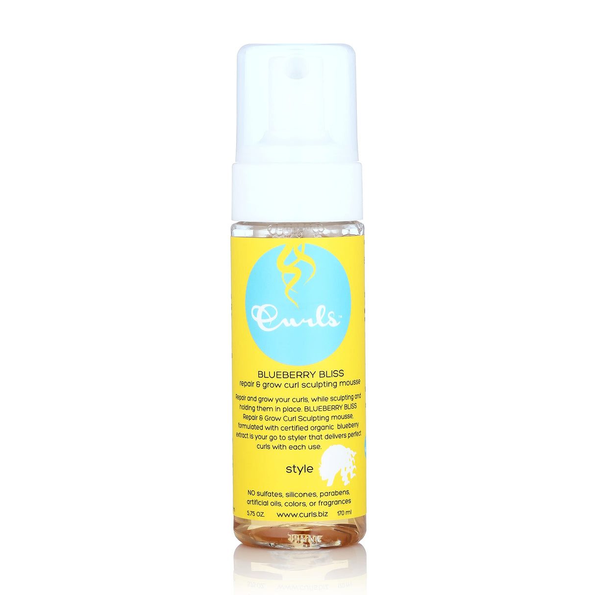 Curls Blueberry Bliss Sculpting Mousse - 5.75 oz