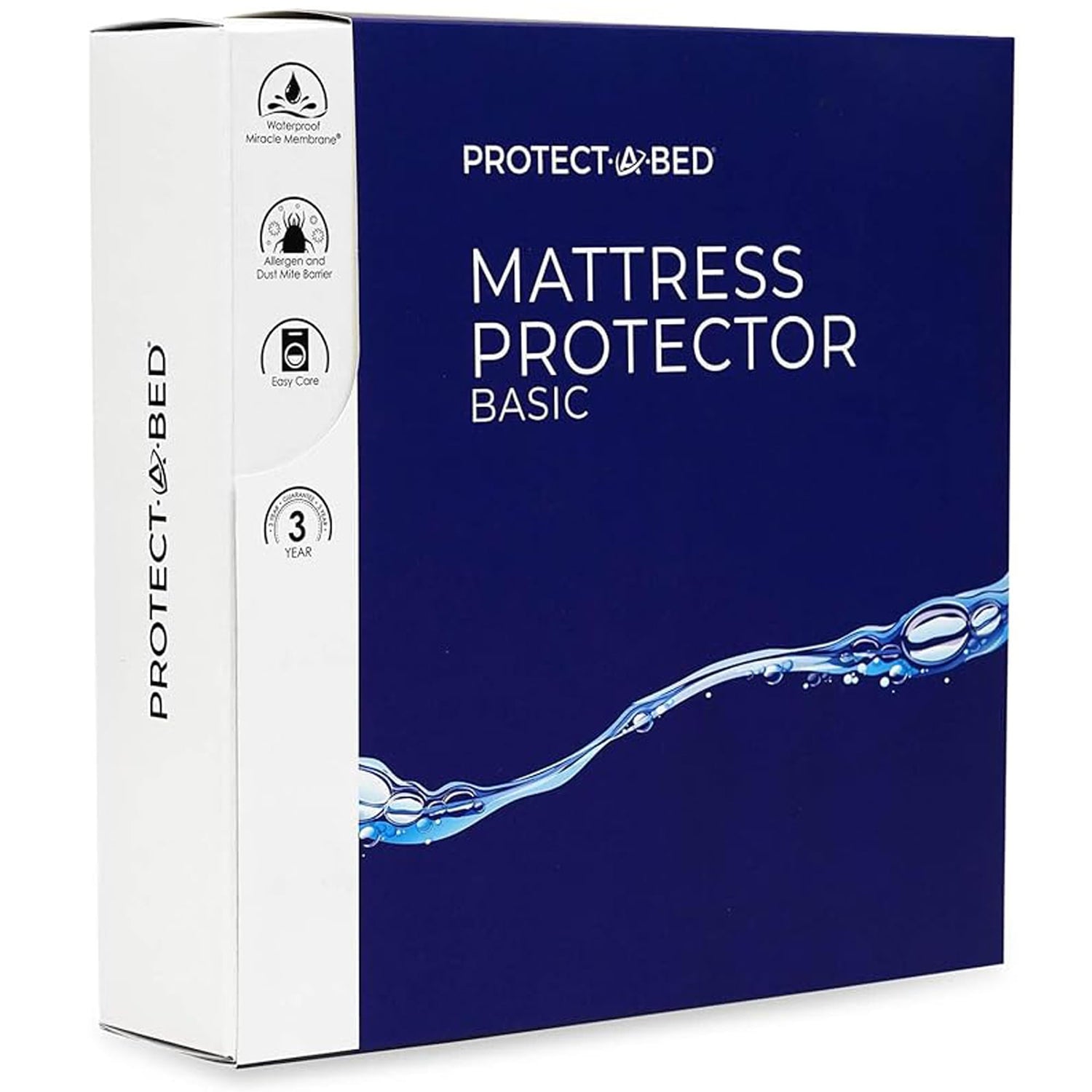 Protect-A-Bed Basic Waterproof Mattress Protector, King Size