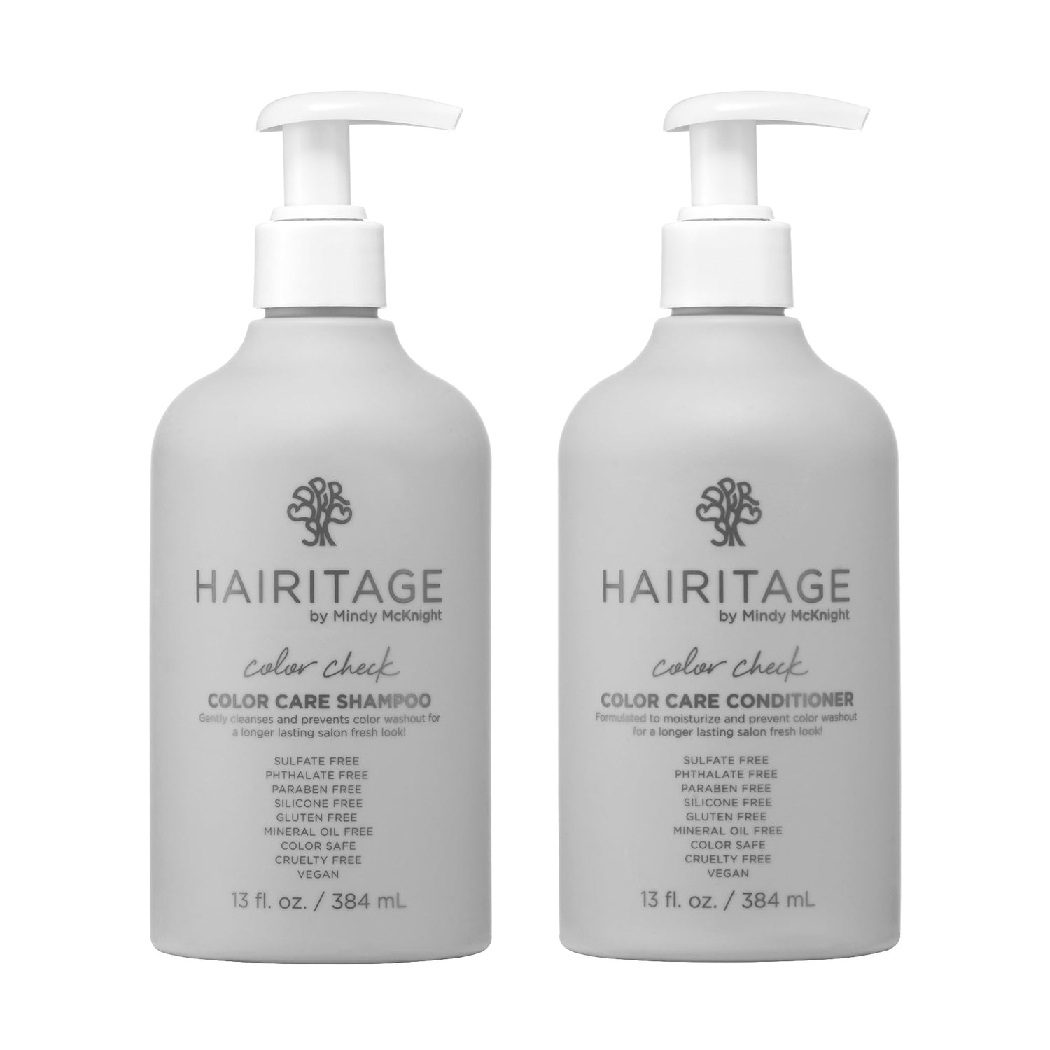 Hairitage Color Check Moisturizing Shampoo and Conditioner Set