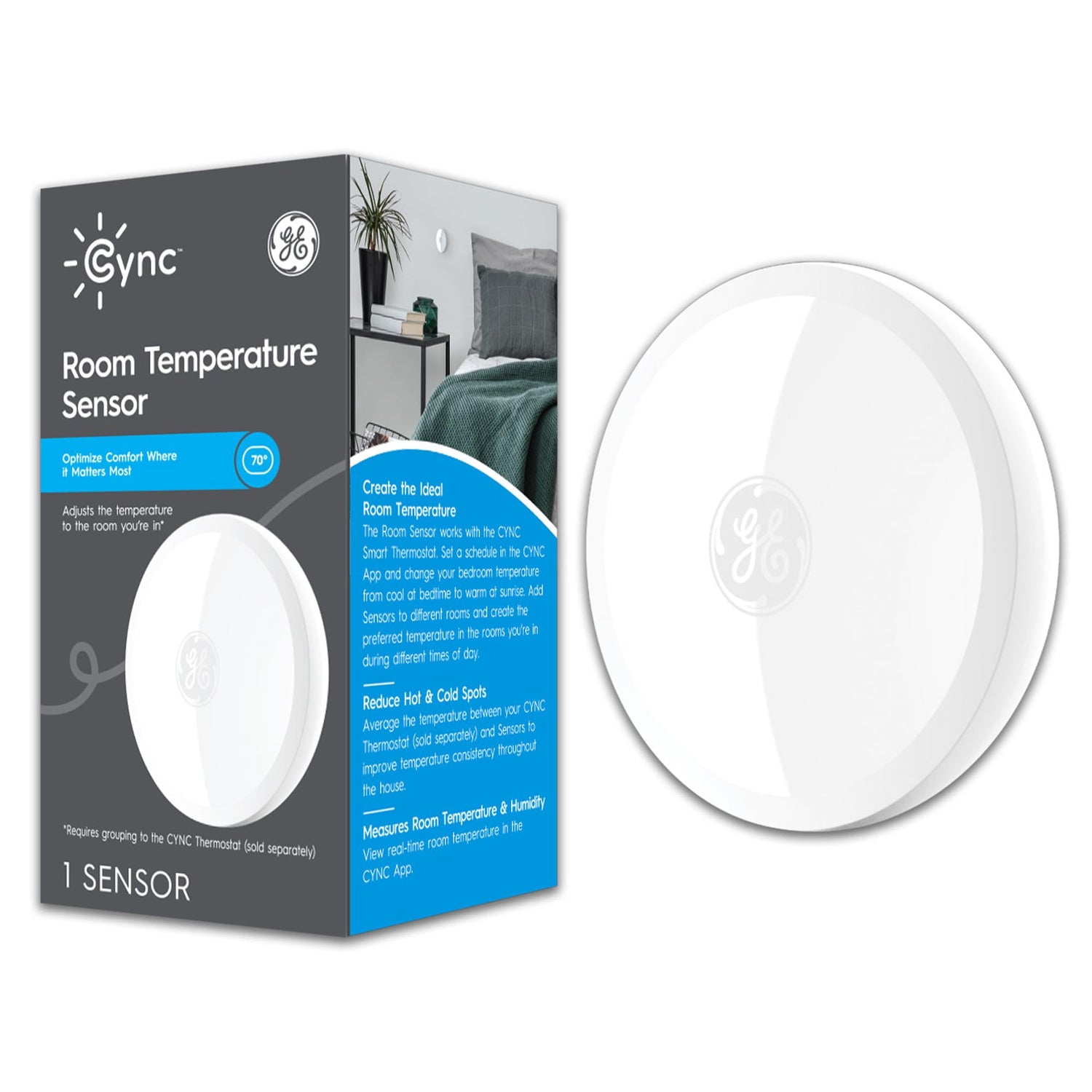 GE Cync Smart Temperature Sensor