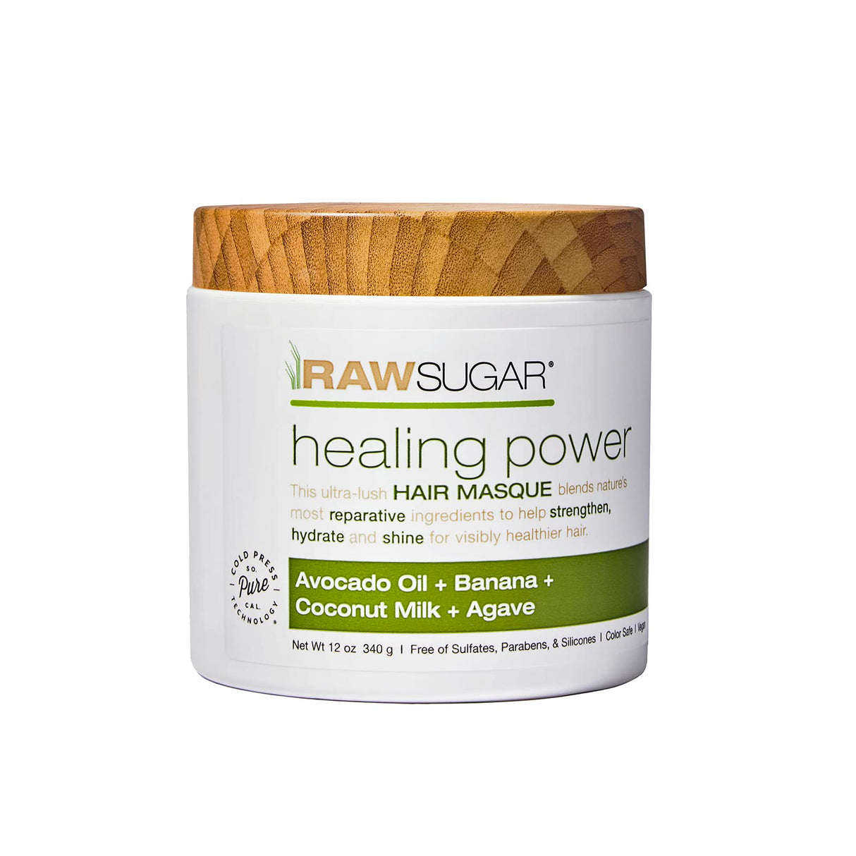 RAW SUGAR Healing Power Hair Masque