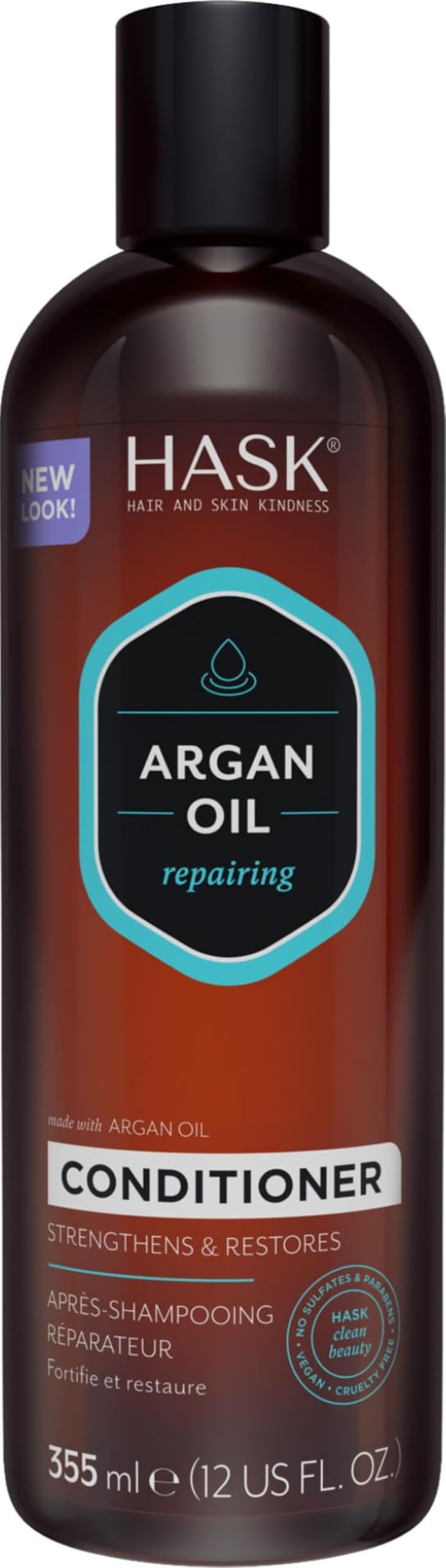 HASK Argan Oil Repairing Conditioner, 12 Fl Oz