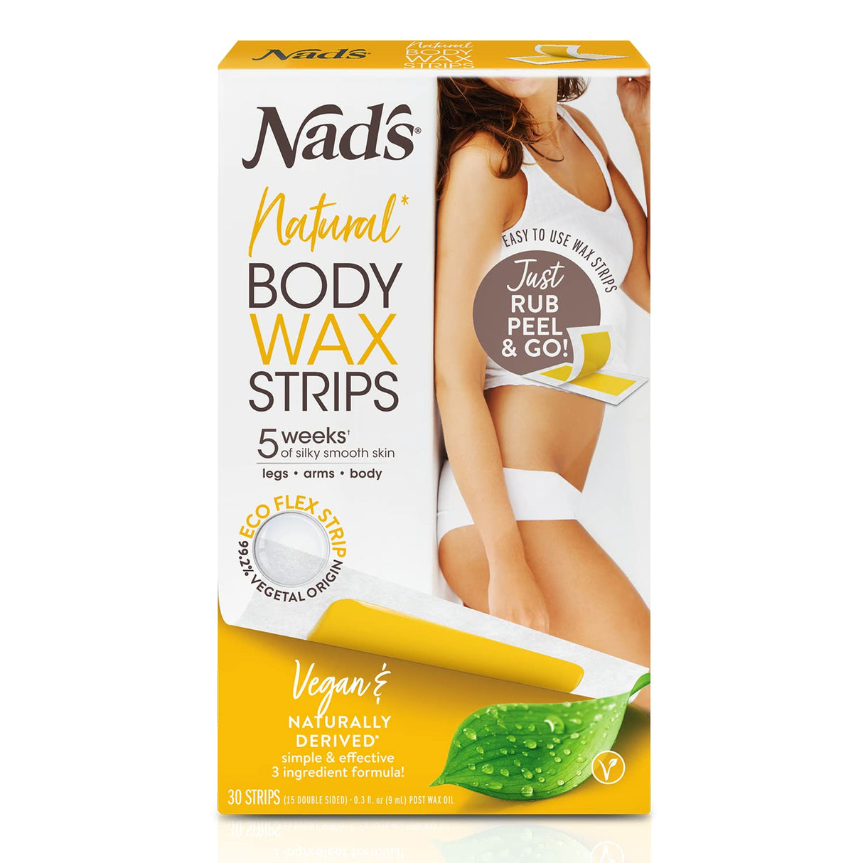 Nad's Body Wax Strips