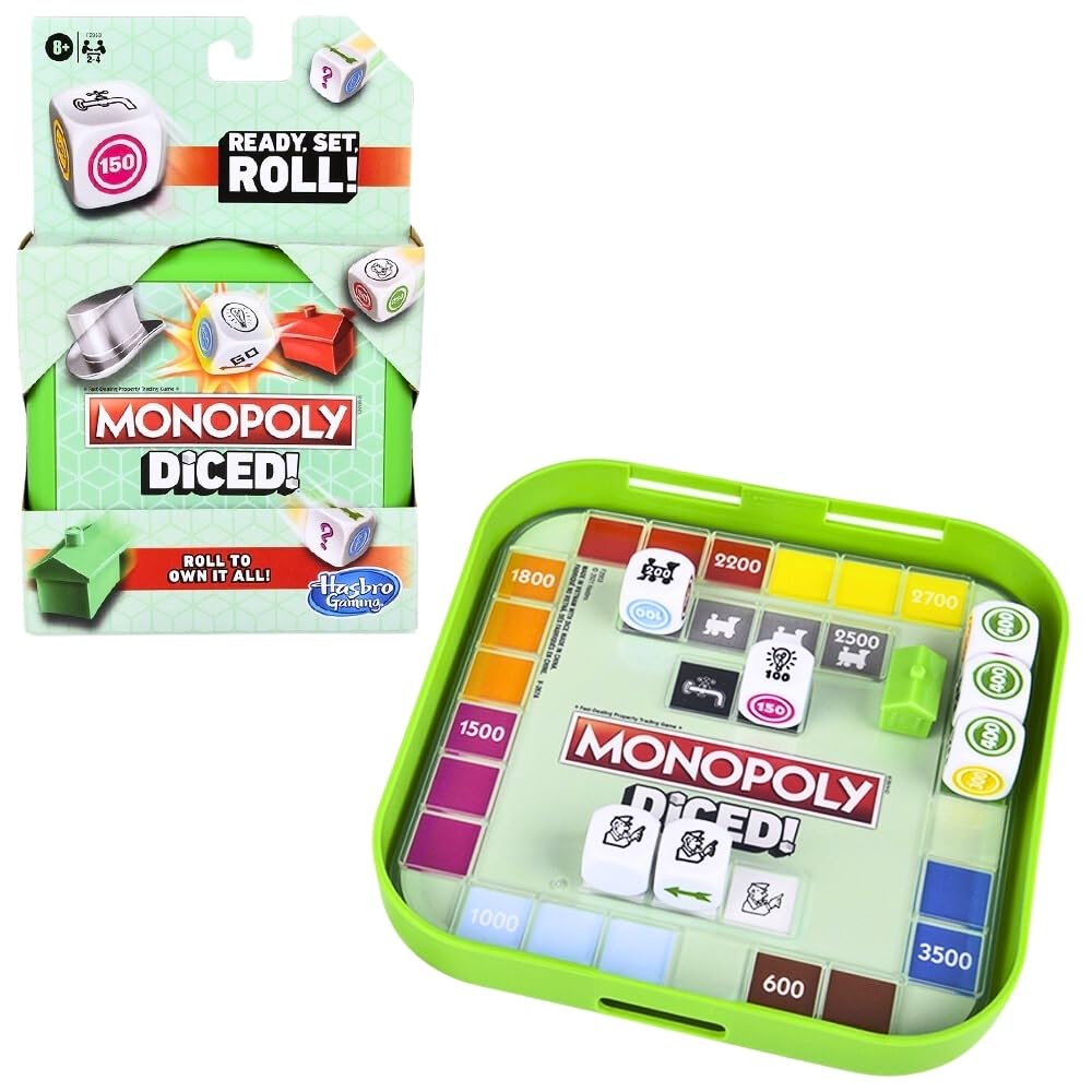 Hasbro Gaming Monopoly Diced Game