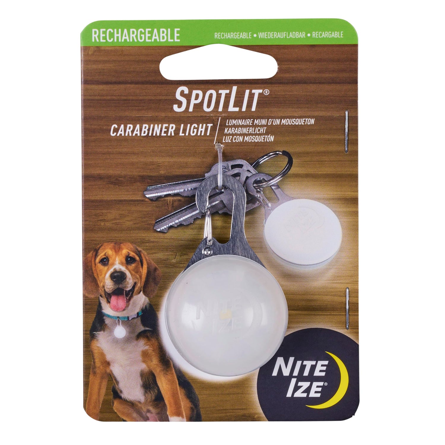 Nite Ize SpotLit Rechargeable Carabiner Light