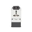 Conair Universal Travel Adapter with USB, a compact and versatile adapter designed for international use, featuring USB ports for convenient device charging on the go.