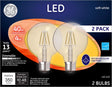 GE Lighting LED Globe Light Bulbs, G25 Bulb, 4 Watt (2 Pack)