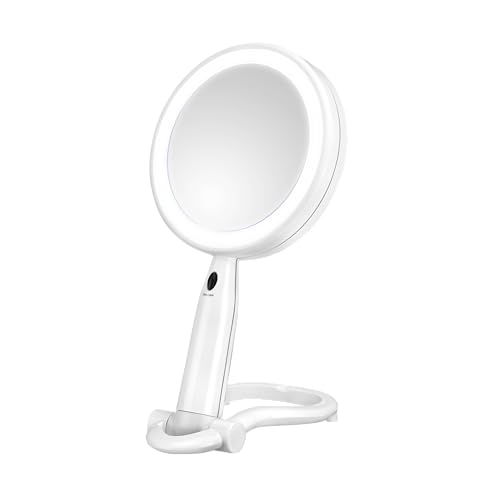 Conair Plastic Double-Sided Lighted Makeup Mirror