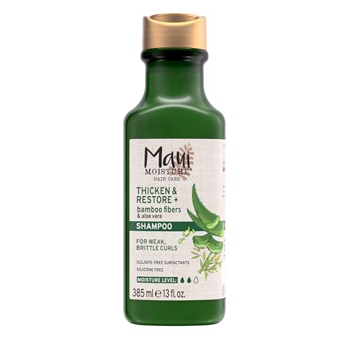 Maui Moisture Thicken & Restore + Bamboo Fibers Strengthening Shampoo