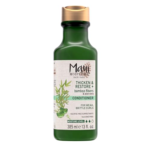 Maui Moisture Thicken & Restore + Bamboo Fibers Strengthening Conditioner