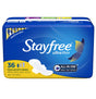 Stayfree Ultra Thin Regular Pads with Wings, 36 count