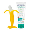 Dr. Talbot's Toddler Training Toothpaste Naturally Inspired with Citroganix, with Nuby Nananubs Banana Massaging Toothbrush
