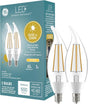 GE LED+ Dusk to Dawn LED Light Bulbs (2 Pack)