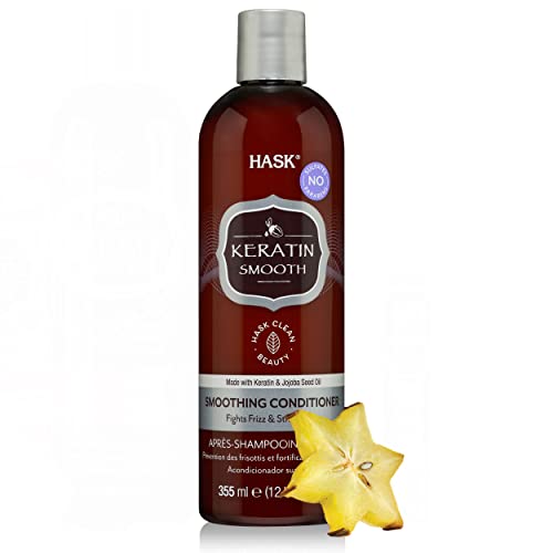 Hask Keratin Protein Smoothing Conditioner, 12 Ounce