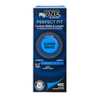 ONE Perfect Fit Super Snug Size 45D Latex Condoms with Silver Pocket Case, 10 Count