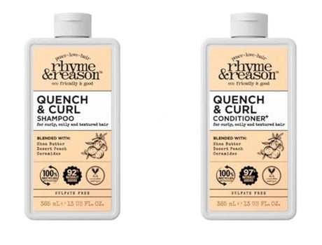 Rhyme & Reason Quench and Curl Shampoo & Conditioner