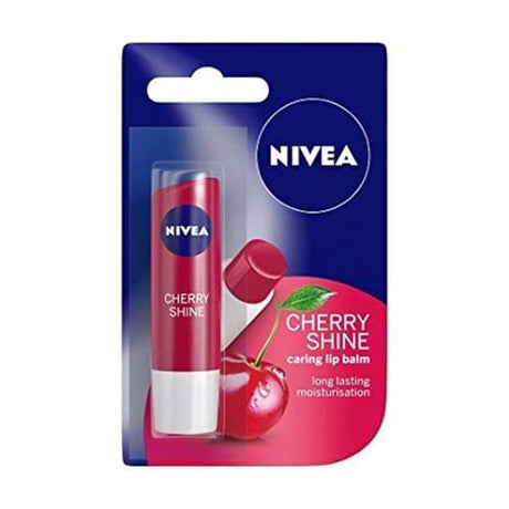 Nivea Cherry Shine Caring Lip Balm No Blister Pack