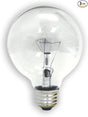 GE 26535 40-Watt G25 Crystal Clear Bulbs, 3-Pack