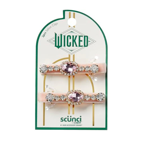 Wicked Glinda Rhinestone Salon Clips