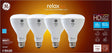 GE Lighting Relax LED Indoor Floodlight Bulbs, 10.5 Watt (65 Watt Equivalent) Soft White, Medium Base, Dimmable (4 Pack)