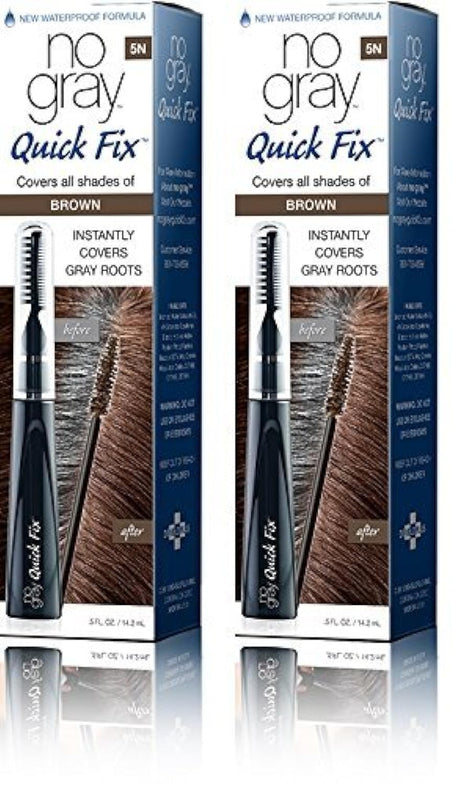 No Gray Quick Fix Instant Touch-Up (Set of 2, Brown (M. Brown))