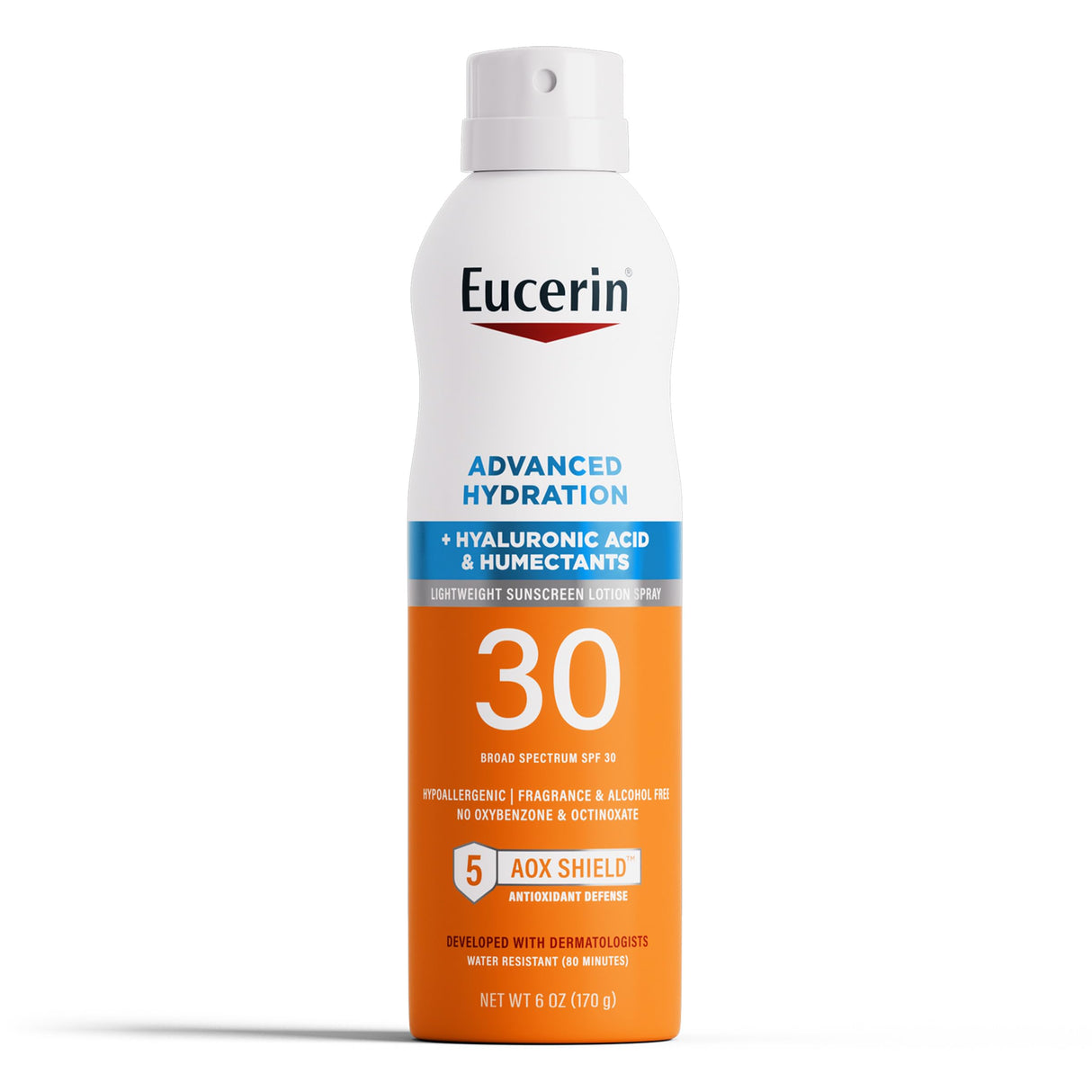 Eucerin Advanced Hydration SPF 30 Sunscreen Spray