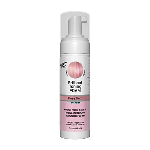 Splat Brilliant Toning Foam, Rose Gold, 5 oz.