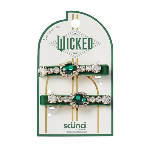 Wicked Emerald City Rhinestone Salon Clips